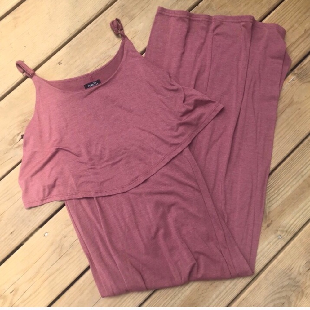 Dusty Rose Maxi Dress